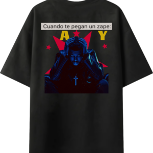 Drop THE WEEKND playera zape the weeknd negra
